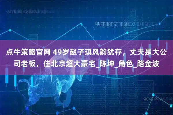 点牛策略官网 49岁赵子琪风韵犹存，丈夫是大公司老板，住北京超大豪宅_陈坤_角色_路金波